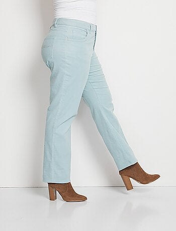Pantalon 5 poches velours milleraies - Afibel