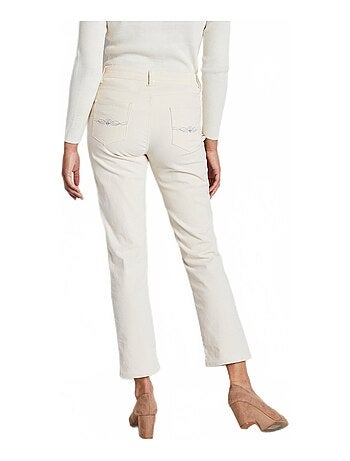 Pantalon 5 poches velours milleraies