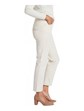 Pantalon 5 poches velours milleraies