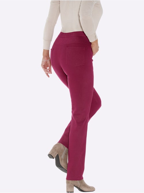 Pantalon 59% coton - taille courte - witt - Kiabi Pantalon 59% coton - taille courte - witt - Kiabi