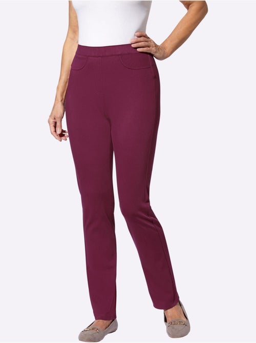 Pantalon 59% coton - taille courte - witt - Kiabi Pantalon 59% coton - taille courte - witt - Kiabi