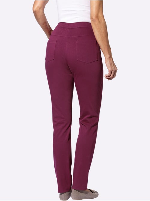 Pantalon 59% coton - taille courte - witt - Kiabi Pantalon 59% coton - taille courte - witt - Kiabi