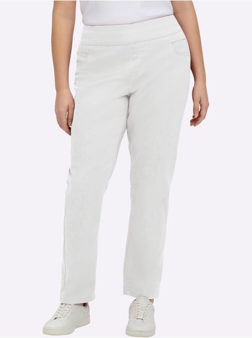 Pantalon 65% Coton - Taille Extra Courte - Witt - Kiabi