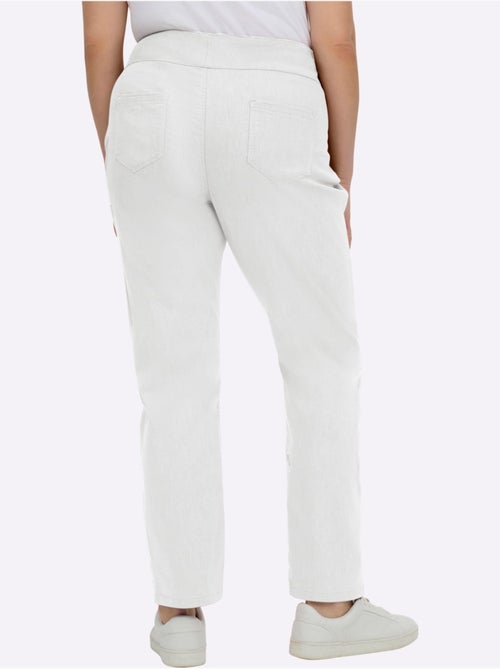 Pantalon 65% Coton - Taille Extra Courte - Witt - Kiabi