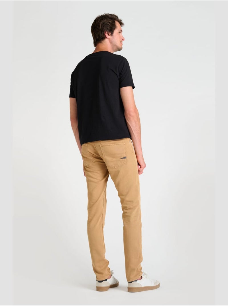 Pantalon 700/11 slim 'Le Temps Des Cerises' Beige - Kiabi