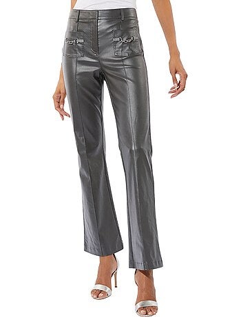Pantalon 77% Viscose - Taille Courte - helline