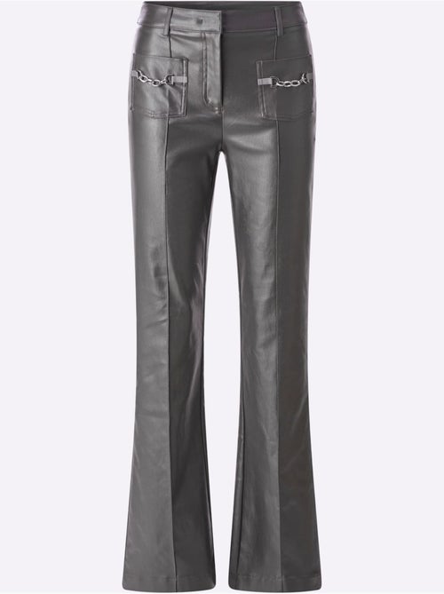 Pantalon 77% Viscose - Taille Standard - Helline - Kiabi Pantalon 77% Viscose - Taille Standard - Helline - Kiabi