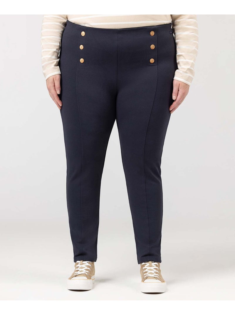 Pantalon 7/8 - Terre de Marins Bleu - Kiabi