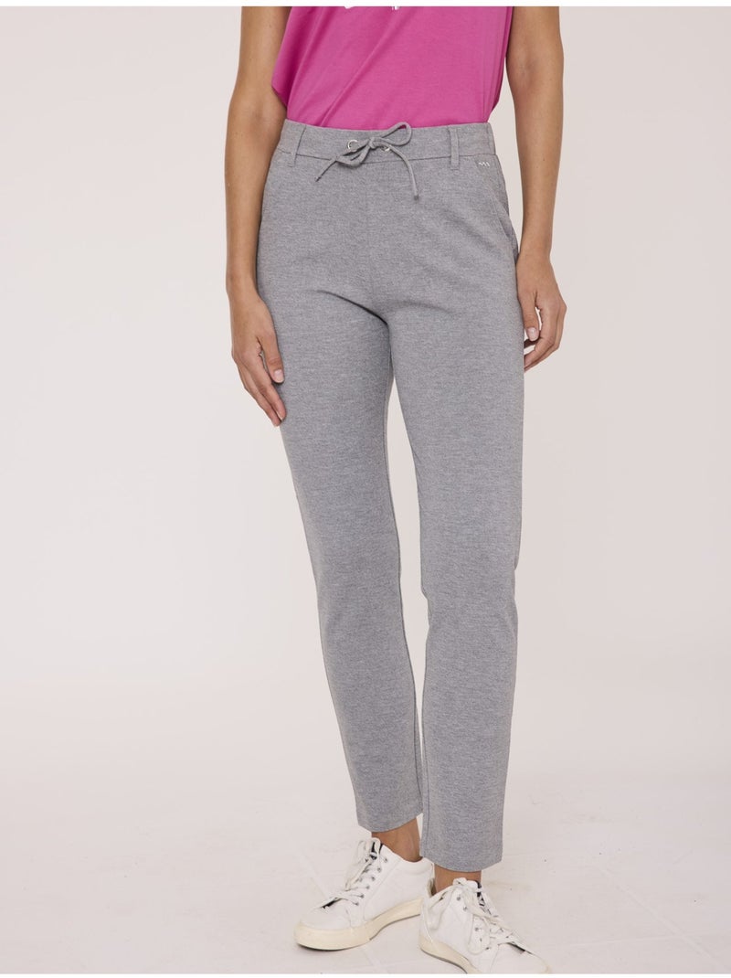 Pantalon 7/8 - Terre de Marins Gris - Kiabi