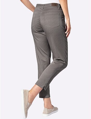 Pantalon imprimé à la coupe classique et aux détails raffinés - Taille standard - Witt