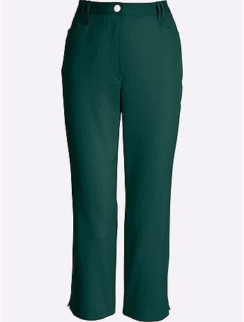 Pantalon 7/8 avec ceinture élastique et poches pratiques - Taille courte - Witt