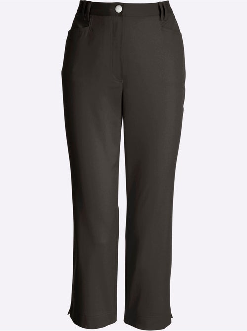 Pantalon 7/8 à empiècements et fentes aux chevilles - Taille courte - Witt - Kiabi Pantalon 7/8 à empiècements et fentes aux chevilles - Taille courte - Witt - Kiabi
