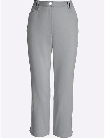 Pantalon 7/8 avec ceinture élastique et poches pratiques - taille courte - witt