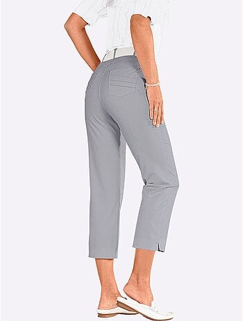 Pantalon 7/8 avec ceinture élastique et poches pratiques - taille courte - witt