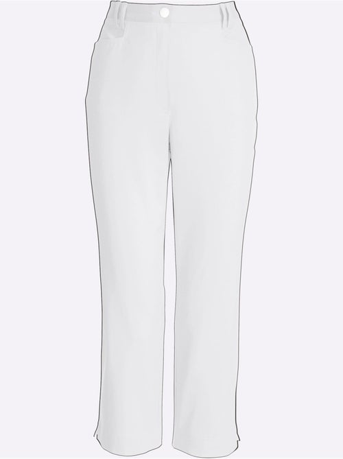 Pantalon 7/8 avec traitement nano imperméable et poches arrière - Taille courte - Witt - Kiabi Pantalon 7/8 avec traitement nano imperméable et poches arrière - Taille courte - Witt - Kiabi