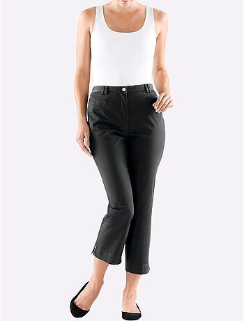 Pantalon 7/8 léger avec deux poches et fentes aux chevilles - Taille standard - Witt