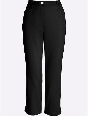Pantalon 7/8 léger avec deux poches et fentes aux chevilles - Taille standard - Witt