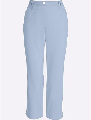 Pantalon 7/8 léger avec deux poches et fentes aux chevilles - Taille standard - Witt