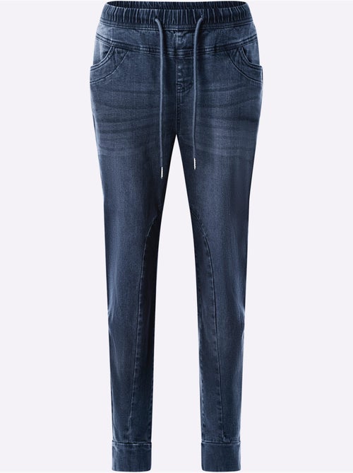 Pantalon 7/8 Ceinture élastique Confortable - Taille Standard - Helline - Kiabi Pantalon 7/8 Ceinture élastique Confortable - Taille Standard - Helline - Kiabi