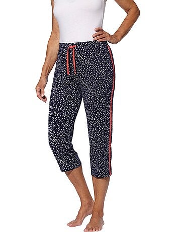 Pantalon 7/8 Ceinture élastique Confortable - Taille Standard - Moda Vilona