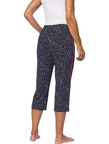 Pantalon 7/8 Ceinture élastique Confortable - Taille Standard - Moda Vilona