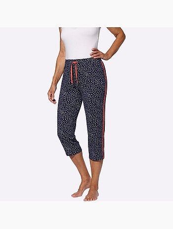 Pantalon 7/8 Ceinture élastique Confortable - Taille Standard - Moda Vilona