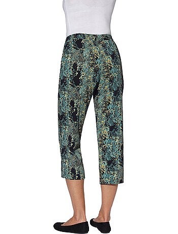 Pantalon 7/8 Ceinture élastique Confortable - Taille Standard - Moda Vilona