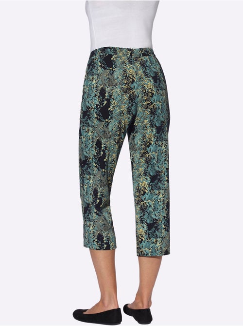 Pantalon 7/8 Ceinture élastique Confortable - Taille Standard - Moda Vilona - Kiabi