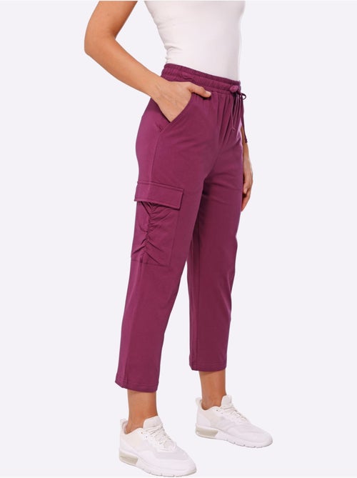 Pantalon 7/8 Ceinture élastique Confortable - Taille Standard - Moda Vilona - Kiabi Pantalon 7/8 Ceinture élastique Confortable - Taille Standard - Moda Vilona - Kiabi
