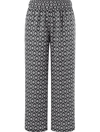 Pantalon 7/8 Ceinture élastique Confortable - Taille Standard - Moda Vilona