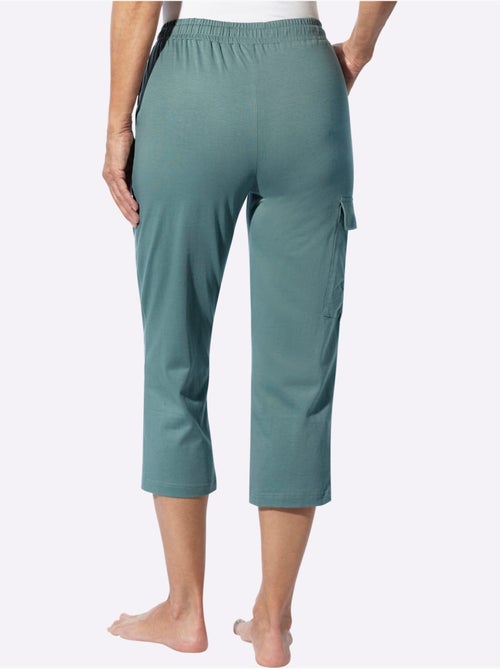 Pantalon 7/8 Ceinture élastique Confortable - Taille Standard - Moda Vilona - Kiabi Pantalon 7/8 Ceinture élastique Confortable - Taille Standard - Moda Vilona - Kiabi