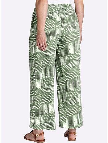 Pantalon 7/8 Ceinture élastique Confortable - Taille Standard - Sheego