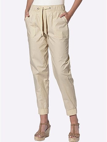 Pantalon 7/8 ceinture élastique pour plus de confort - taille standard - helline