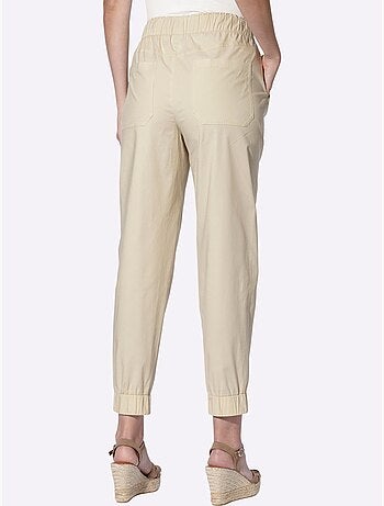 Pantalon 7/8 ceinture élastique pour plus de confort - taille standard - helline