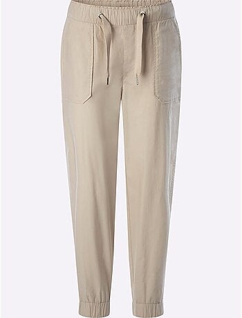Pantalon 7/8 ceinture élastique pour plus de confort - taille standard - helline