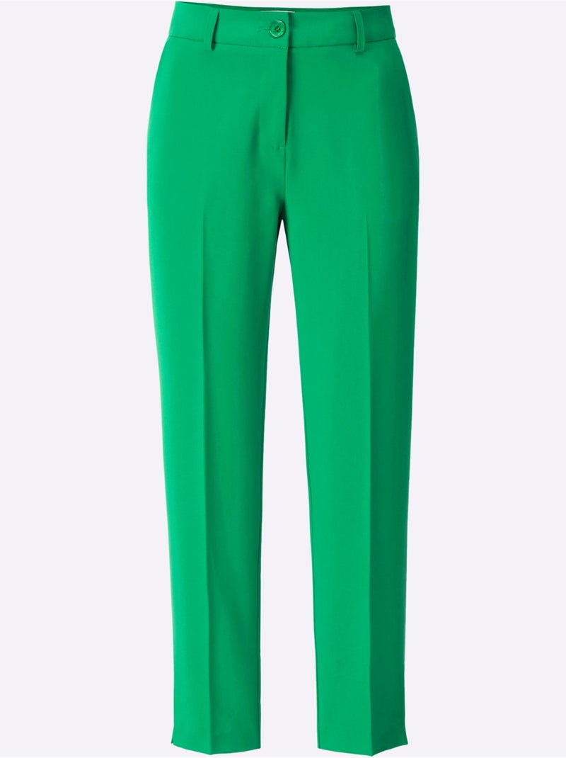 Pantalon 7/8 coupe 7/8 - Taille standard - helline Vert - Kiabi