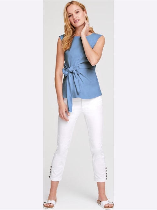 Pantalon 7/8 Coupe Skinny - Taille Standard - Helline - Kiabi