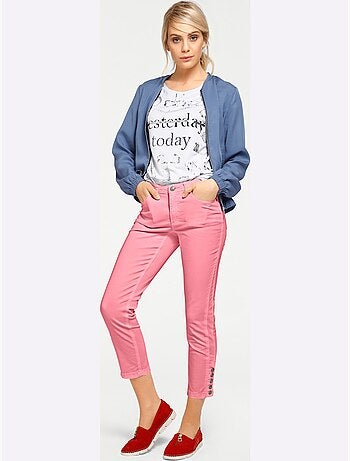 Pantalon 7/8 Coupe Skinny - Taille Standard - Helline