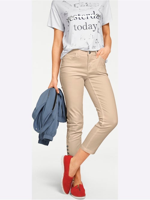Pantalon 7/8 Coupe Skinny - Taille Standard - Helline - Kiabi
