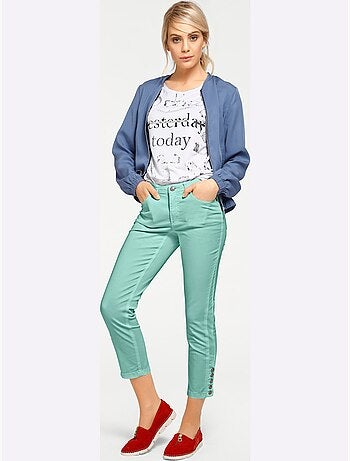 Pantalon 7/8 Coupe Skinny - Taille Standard - helline
