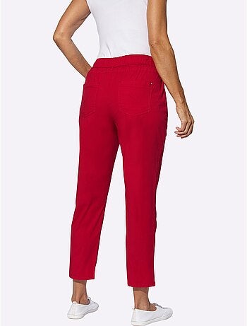 Pantalon 7/8 avec ceinture élastique et poches pratiques - Taille standard - Witt