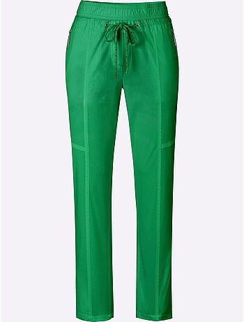 Pantalon 7/8 avec ceinture élastique et poches pratiques - Taille standard - Witt