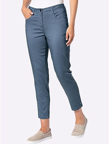 Pantalon imprimé à la coupe classique et aux détails raffinés - Taille standard - Witt