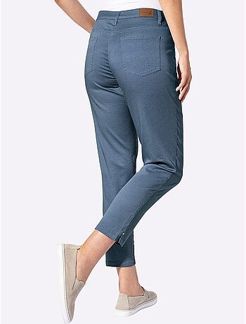 Pantalon imprimé à la coupe classique et aux détails raffinés - Taille standard - Witt