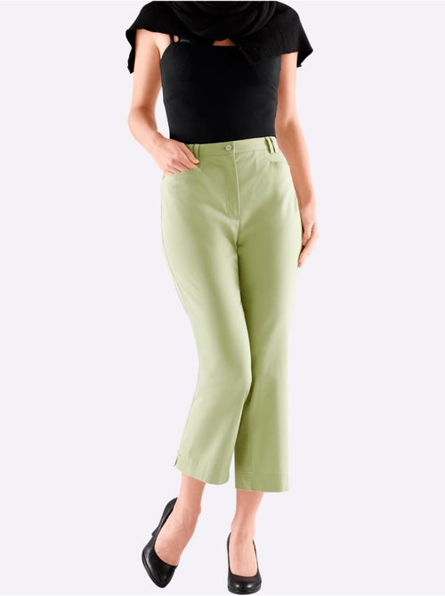 Pantalon 7/8 en tissu respirant avec fermeture à glissière et poches - Taille courte - Witt - Kiabi Pantalon 7/8 en tissu respirant avec fermeture à glissière et poches - Taille courte - Witt - Kiabi