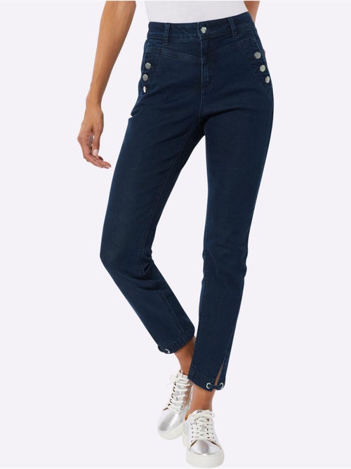 Pantalon 7/8 Extensible Et Confortable à Porter - Taille Standard - Helline - Kiabi