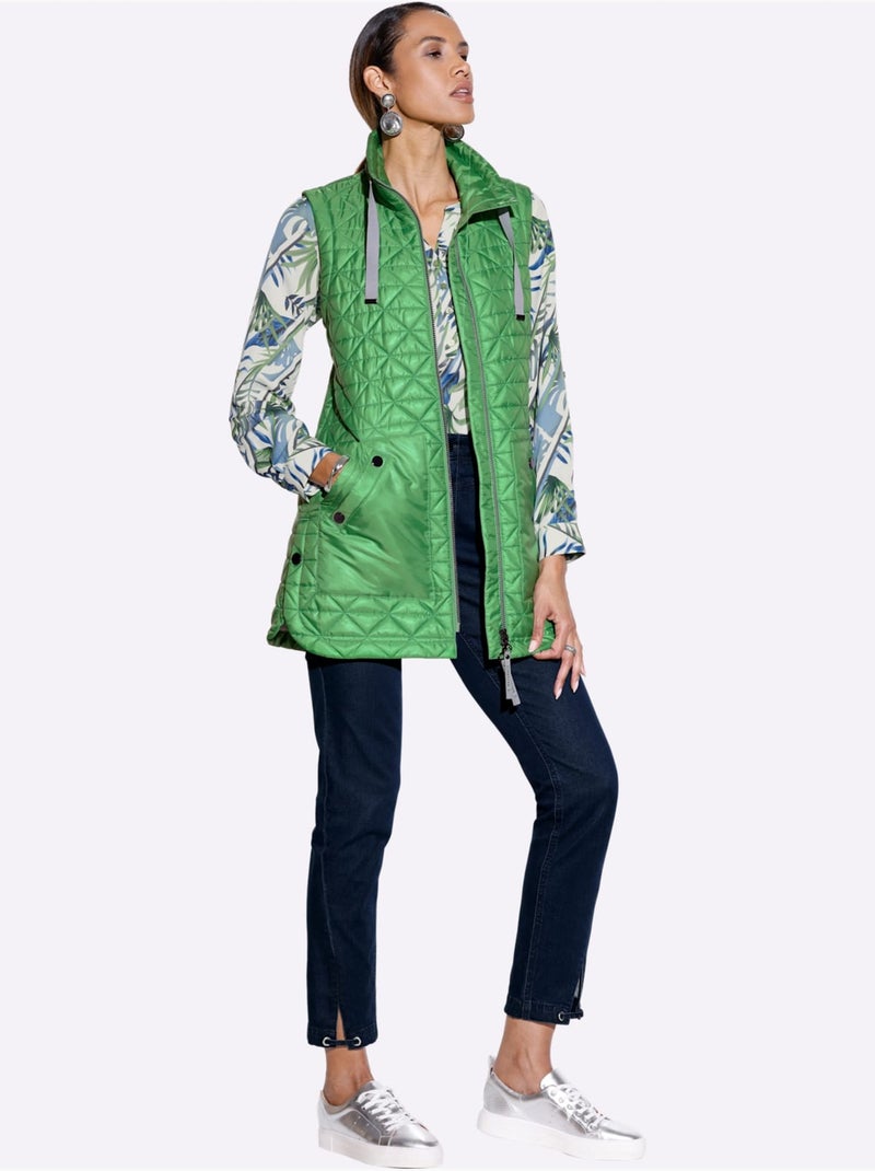 Pantalon 7/8 Extensible Et Confortable à Porter - Taille Standard - helline Bleu foncé - Kiabi