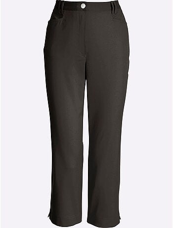 Pantalon 7/8 léger avec deux poches et fentes aux chevilles - Taille standard - Witt