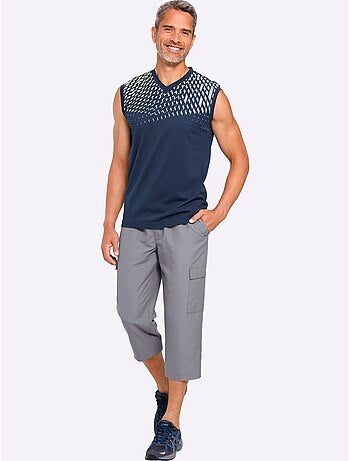 Pantalon 7/8 Matière Facile à Entretenir - Taille Standard - Moda Vilona
