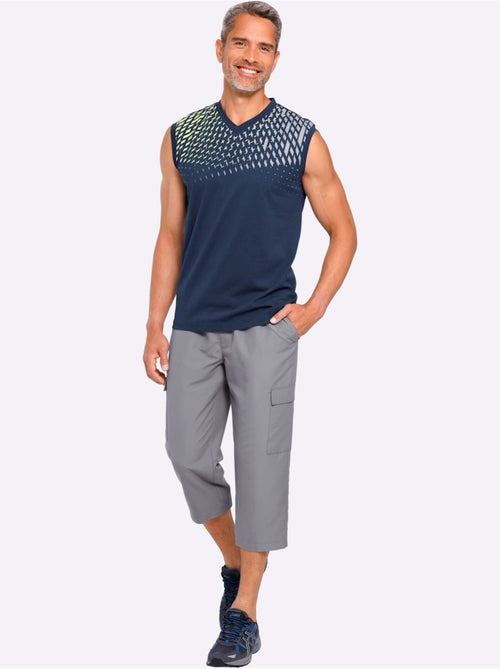Pantalon 7/8 Matière Facile à Entretenir - Taille Standard - Moda Vilona - Kiabi